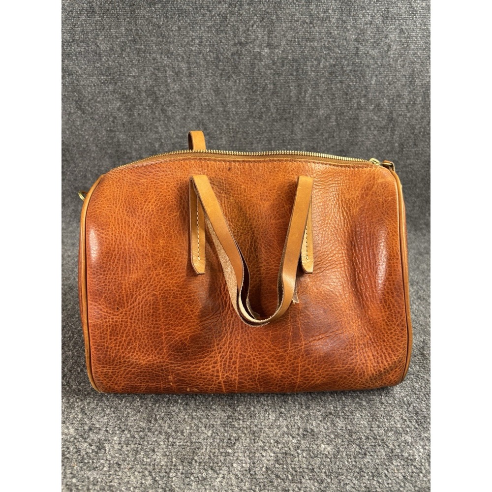 Vintage Overland Sedona Horween Leather Top Handle Handbag - Picture 4 of 10